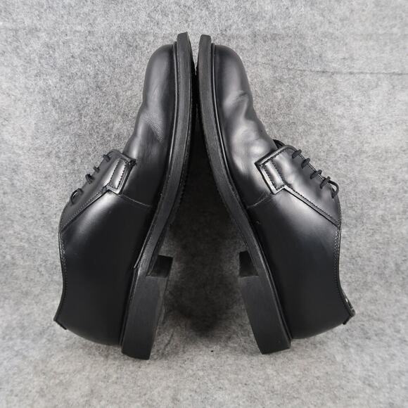 Bates Shoes Mens 8.5 Derby Oxford Classic Dress Black Lace Up Work Formal Vibram main image 10